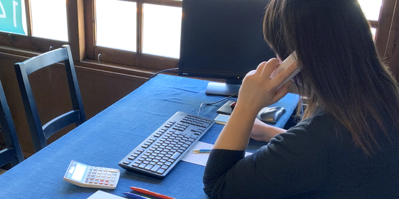 受付〜返却の流れ 受付〜返却の流れ